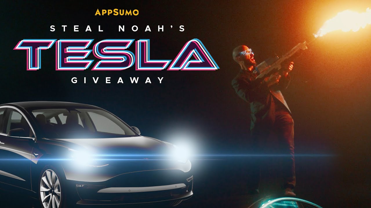 Steal Noah's Tesla (and more!) | AppSumo Giveaway