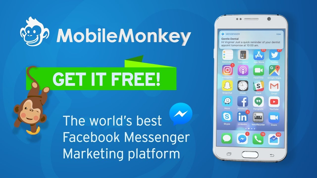 Introducing MobileMonkey - World's Best Facebook Messenger Marketing Platform