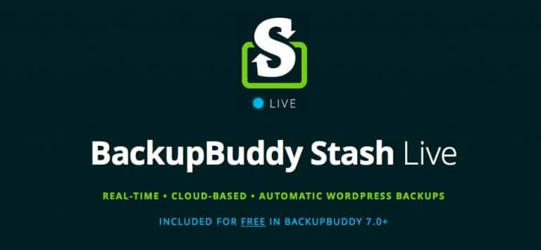 Backup buddy stast live wordpress plugin.