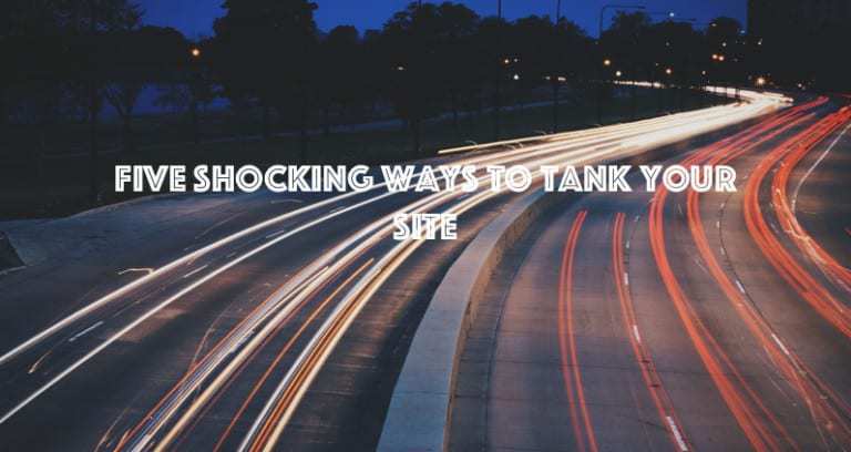 Five shocking ways to tank your life.