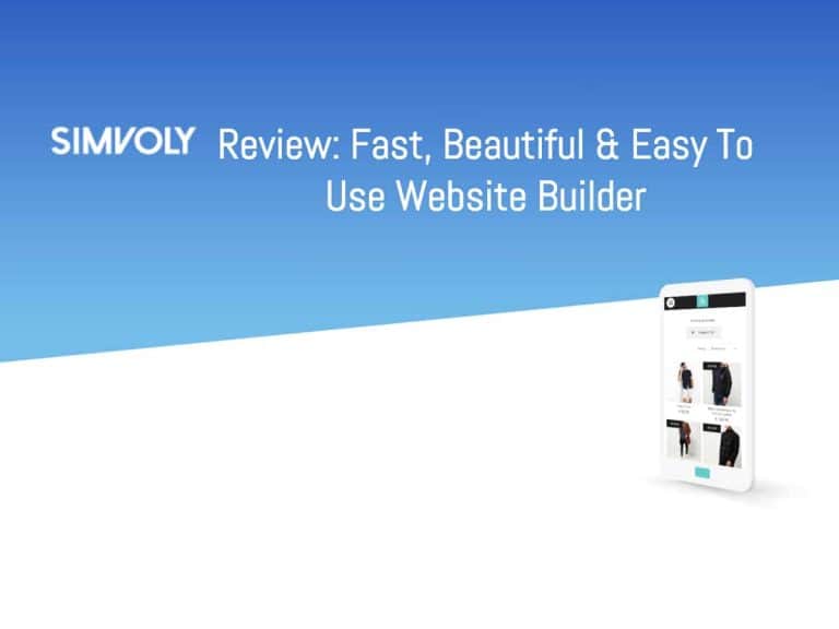 Simly review fast beautiful easy to use website builder.