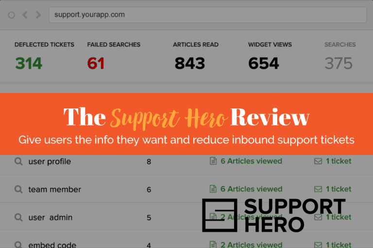 The support hero review.