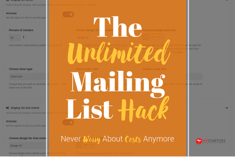 The unlimited mailing list hack.