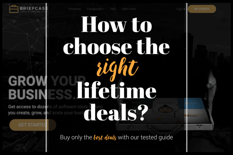 How to choose the right lifetime deals?.